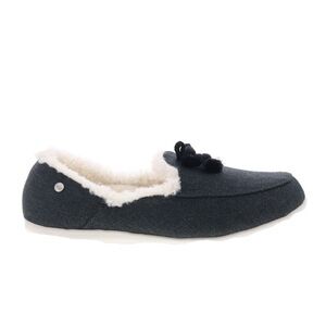 Spenco Womens Fireside Slipper Black Shoes (NWT)